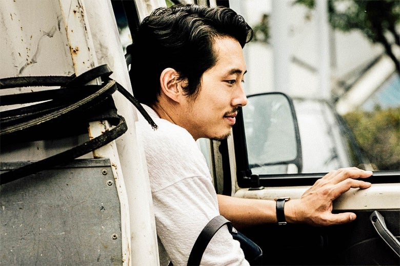 Steven Yeun in Burning.